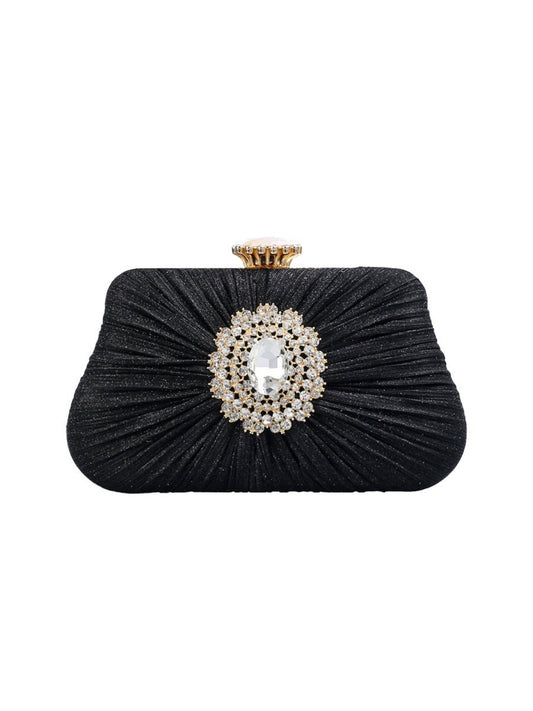 Women's Large Rhinestone Evening Clutch Bags