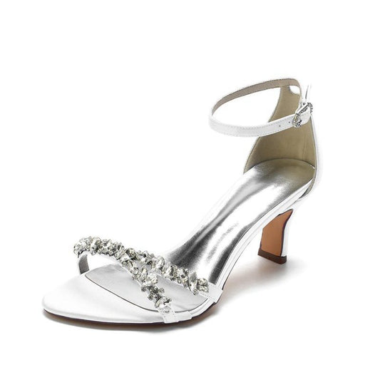 Simple Round Toe Chunky Heel Pumps
