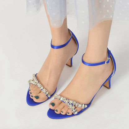 Simple Round Toe Chunky Heel Pumps