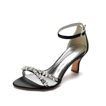 Simple Round Toe Chunky Heel Pumps