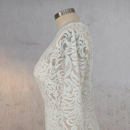 Mermaid Whisper Lace Embroidery Bridal Gown Wedding Dresses