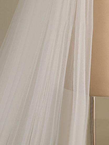 Stunning Flower Lace Cathedral Veil Bridal Veil Wedding Veil