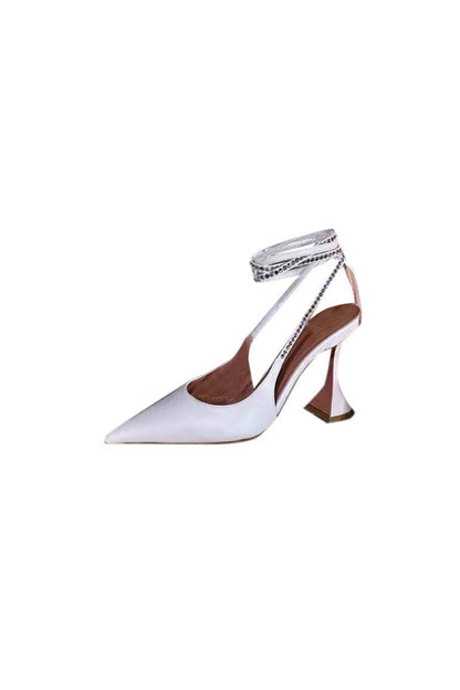 Lace Up High Heel Sandals