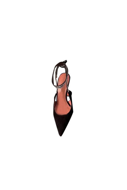 Lace Up High Heel Sandals