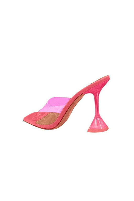 High Heel Naked Mules Sandals