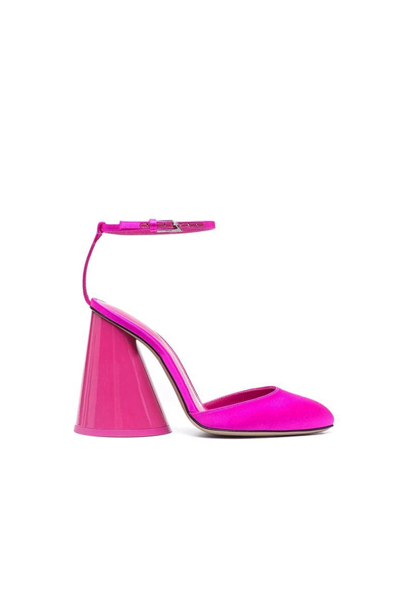 Ankle Strap Block Heel Sandals