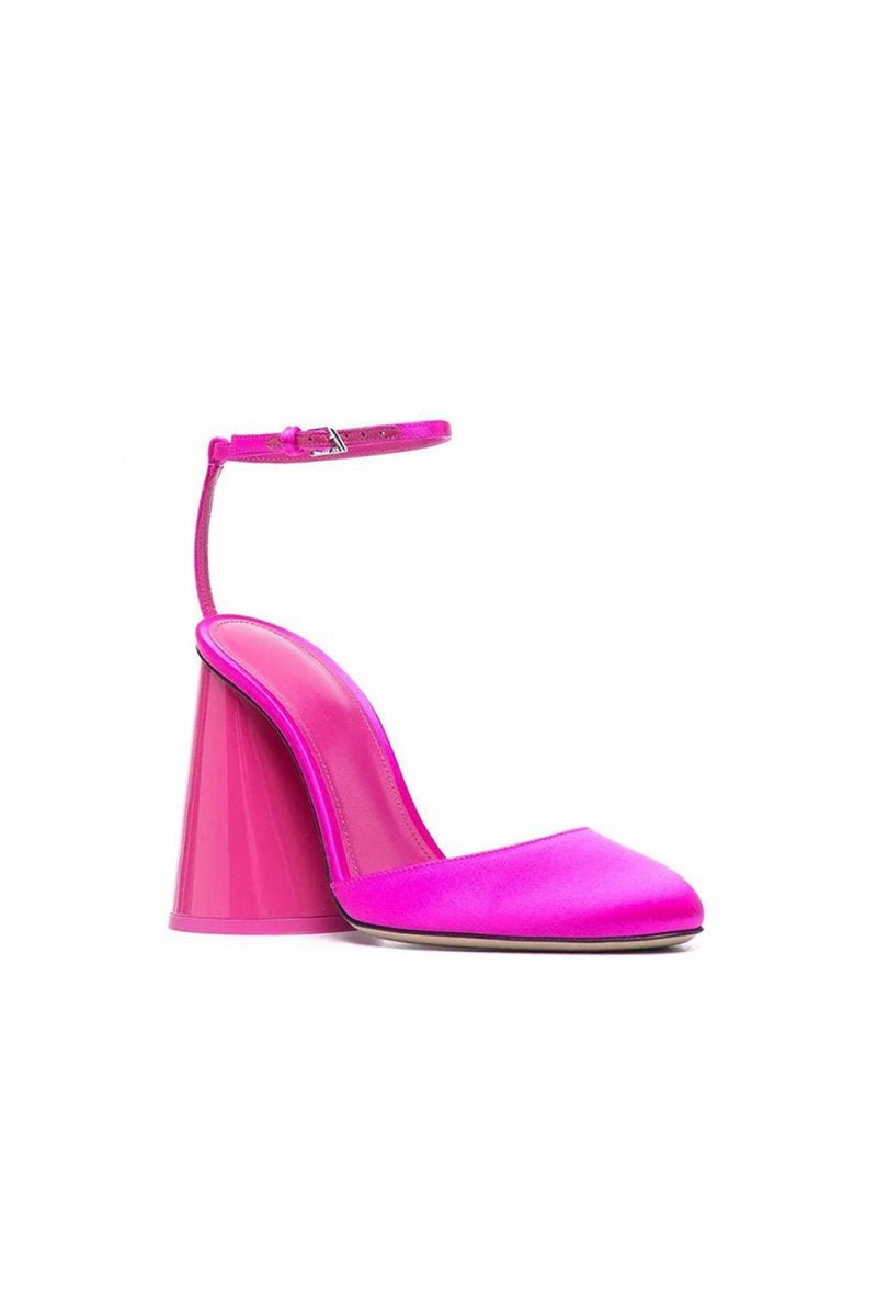 Ankle Strap Block Heel Sandals