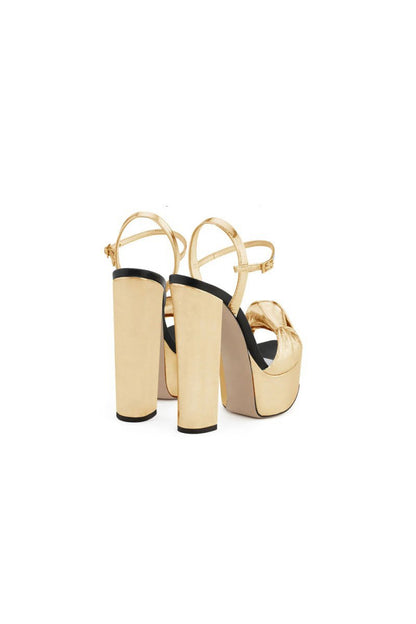 Outdoor Platform Sandals with Chunky Heels