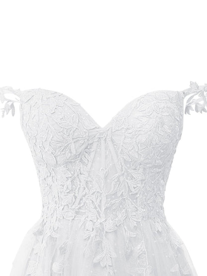 A-line Sweetheart Mint Appliques Short Homecoming Dresses