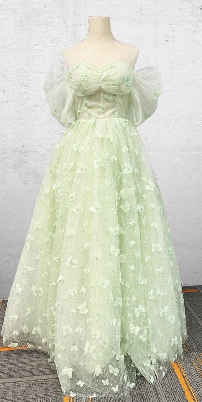 Boho A-line Sweetheart Floor-Length Quinceanera Dresses