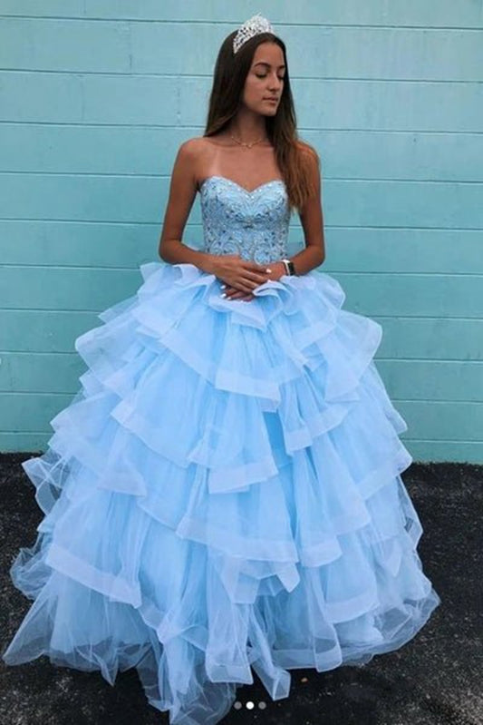 Ball Gown Sweetheart Party Quinceanera Dresses