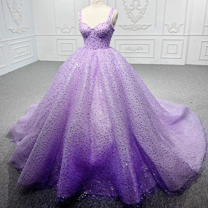 Sweetheart Sequined Evening Party Dresses