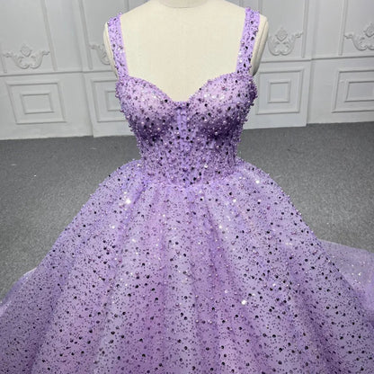 Sweetheart Sequined Evening Party Dresses