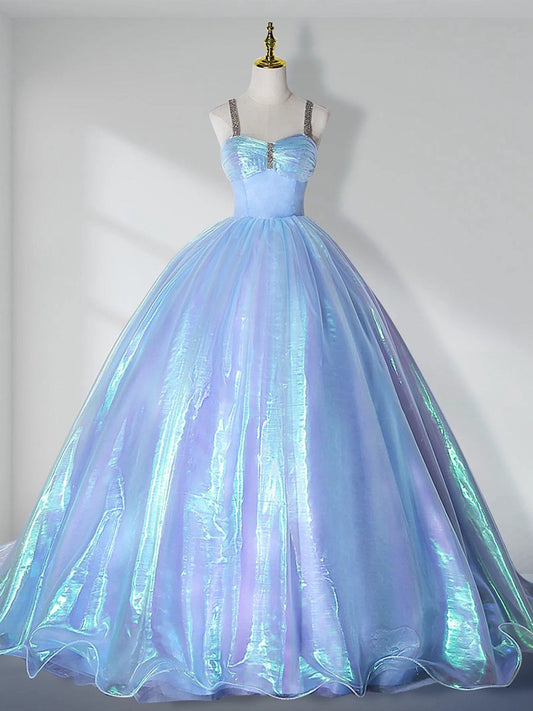 Sweetheart Neck Long Prom Quinceanera Dresses