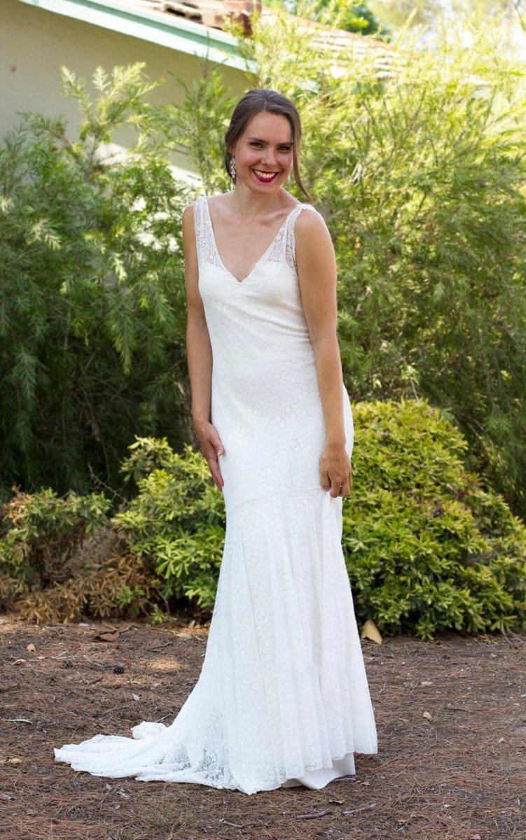 Lace Wedding Low Back Wedding Mermaid Wedding Backless Wedding Boho Wedding Dresses