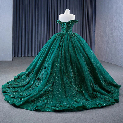 Appliques Sweetheart Sleeveless Ball Gown Quinceanera Dresses