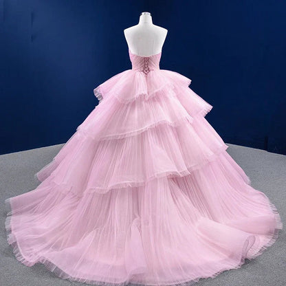 Quinceanera Dresses Simple Tie Ball Gown Elegant Lace Up Long Evening Dresses with Diamonds