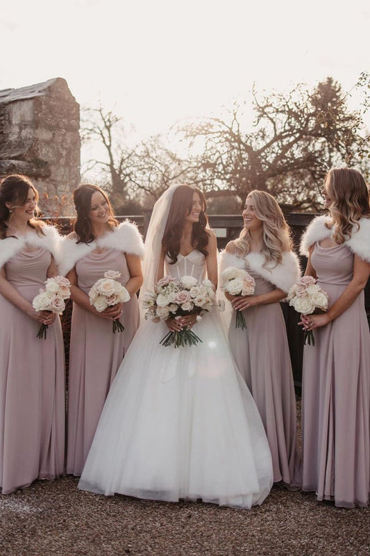Sparkly A-line Glitter Tulle Sweetheart Wedding Dresses