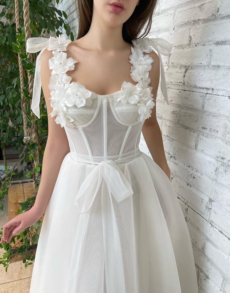 Homecoming Dresses with Flowers