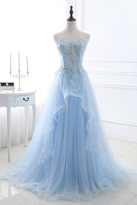 Beaded Long Prom Dresses