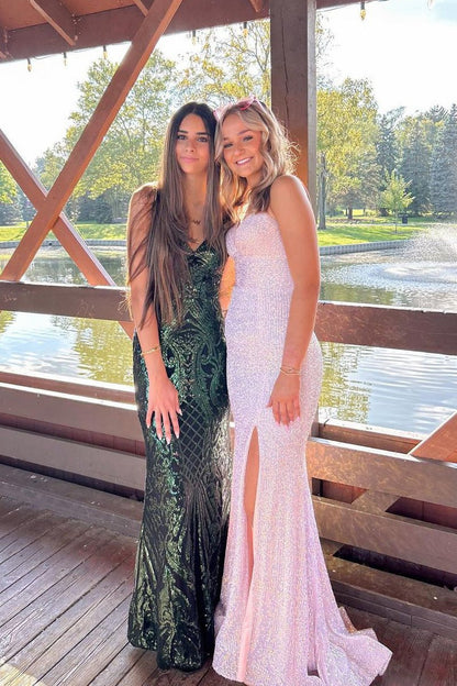 Sequin Sparkly Mermaid Prom Dresses