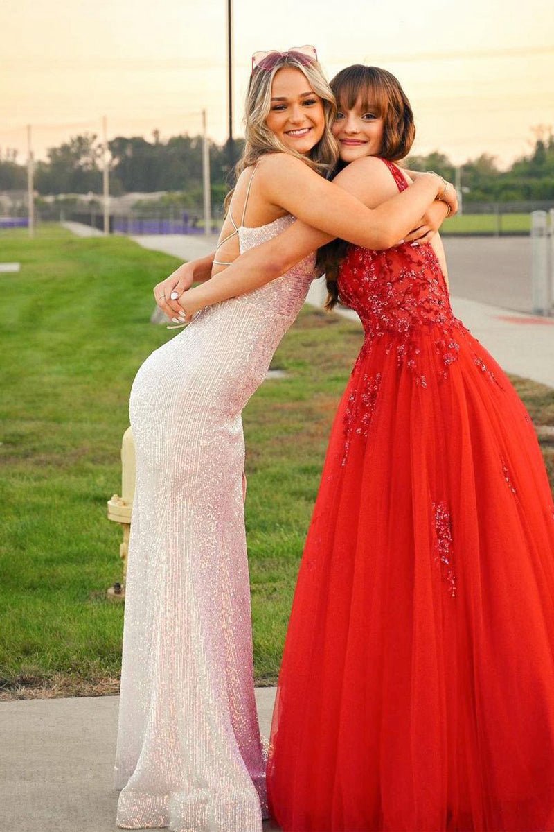 Sequin Sparkly Mermaid Prom Dresses
