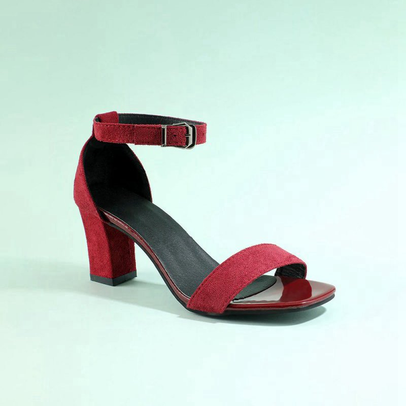 Buckle Ankle Strap Party Shoes