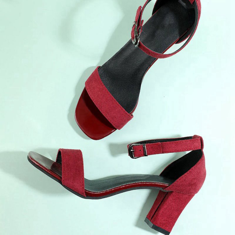 Buckle Ankle Strap Party Shoes