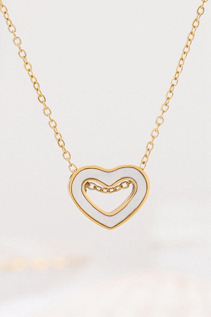 Golden Heart Necklace