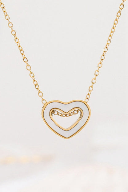 Golden Heart Necklace