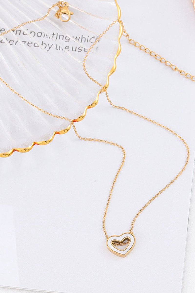 Golden Heart Necklace