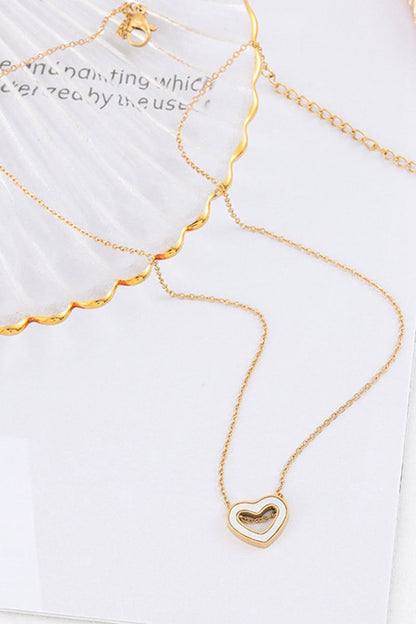 Golden Heart Necklace