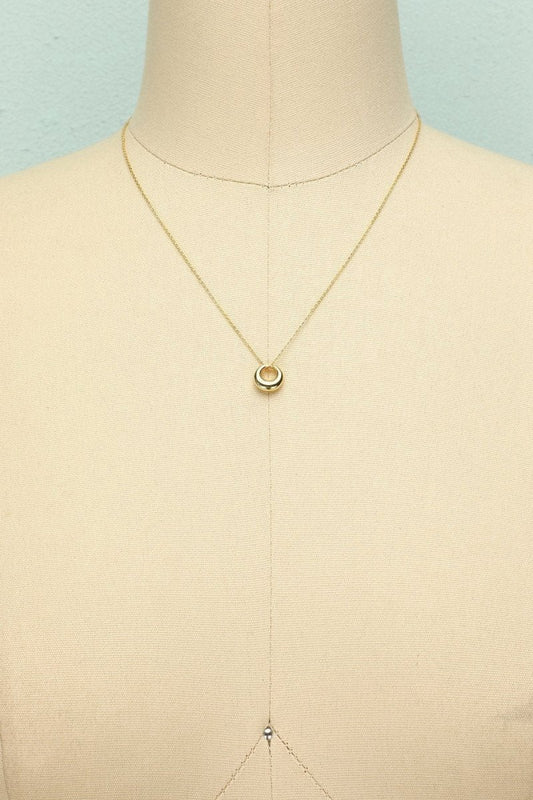 Gold Geometric Necklace