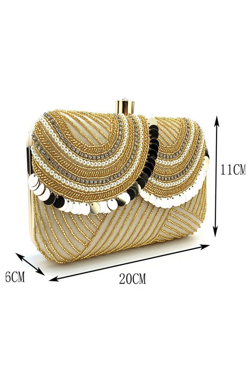 Sequins Square Party Handbag