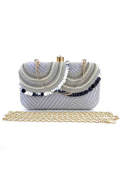 Sequins Square Party Handbag