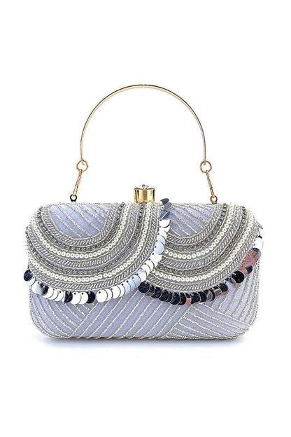 Sequins Square Party Handbag