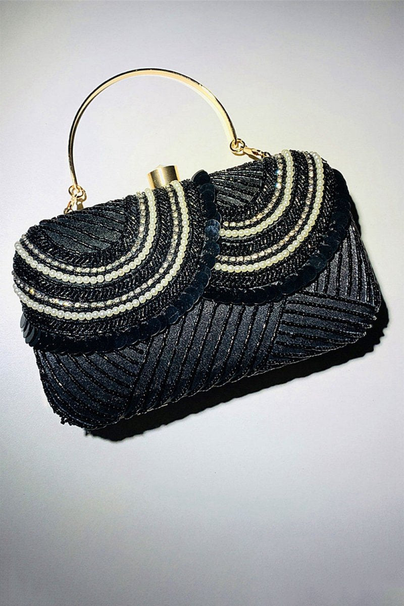 Sequins Square Party Handbag