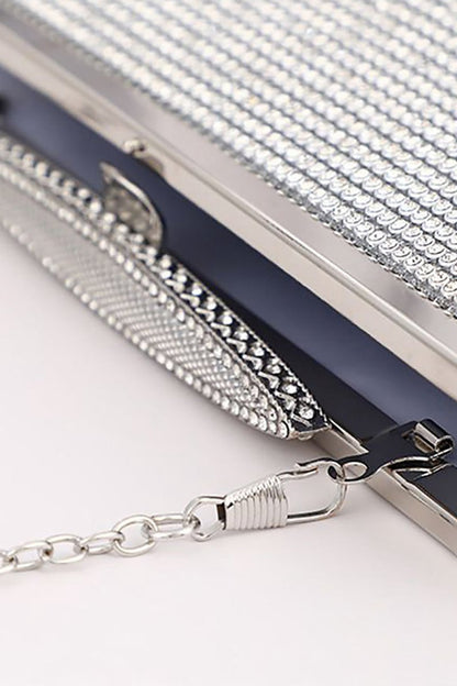 Sequins Chain Square Party Handbag