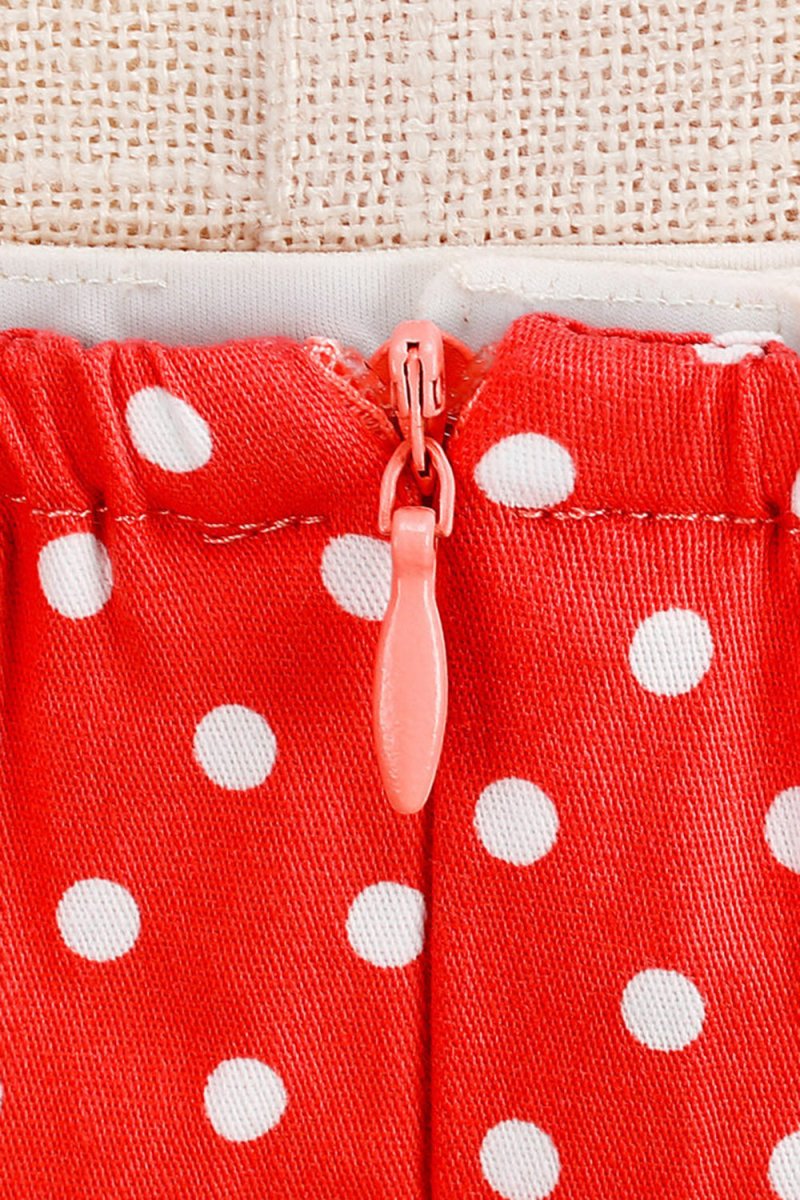 Halter Polka Dots 1950s Dresses