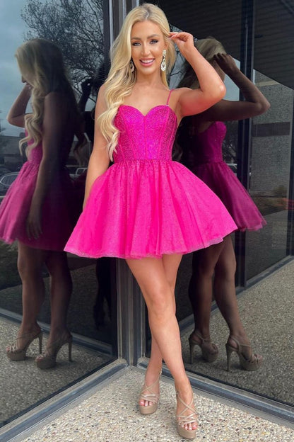 Barbie Style A-line Short Homecoming Dresses