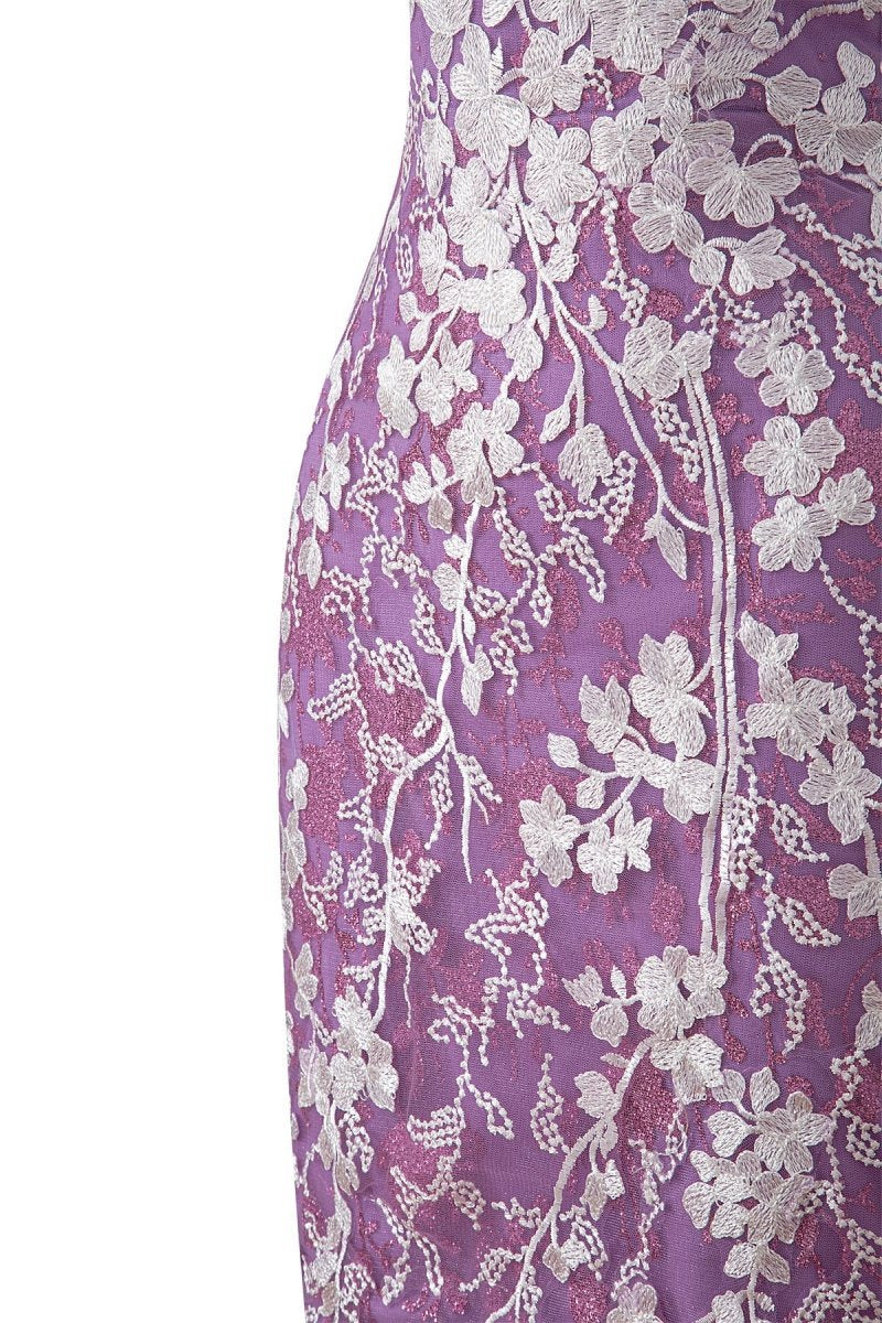 Sheath Short Spaghetti Straps Lace Homecoming Dresses
