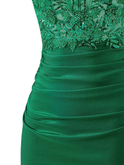 Sheath Short V Neck Jersey Homecoming Dresses