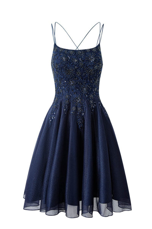 A-line Chiffon Short Homecoming Dresses