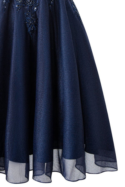 A-line Chiffon Short Homecoming Dresses