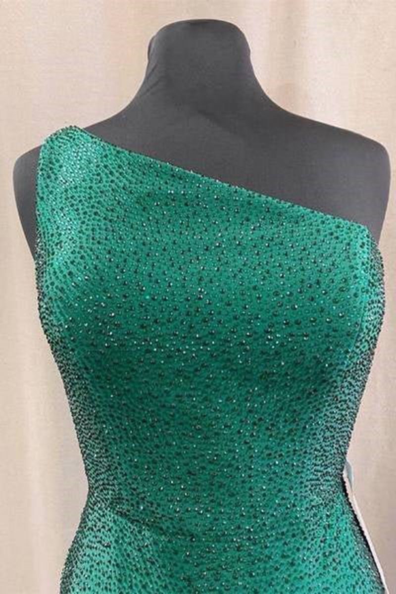 Tight One Shoulder Homecoming Dresses